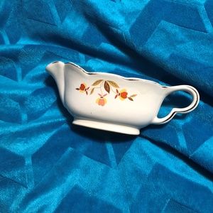 Vintage Halls Superior Autum Leaf Gravy Boat